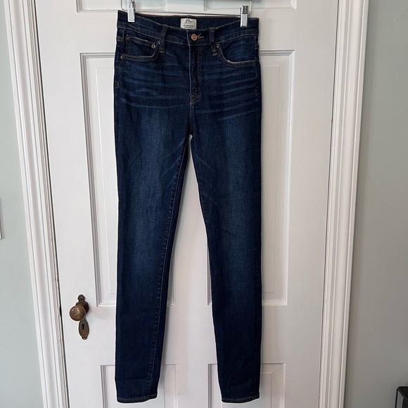 J. Crew 9” High Rise Toothpick Jean - Picture 2 of 4
